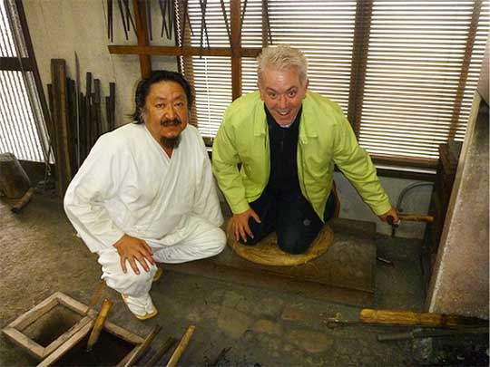 岐阜県関市の御刀鍛冶工　25代目藤原兼房氏の工房を訪ねました！